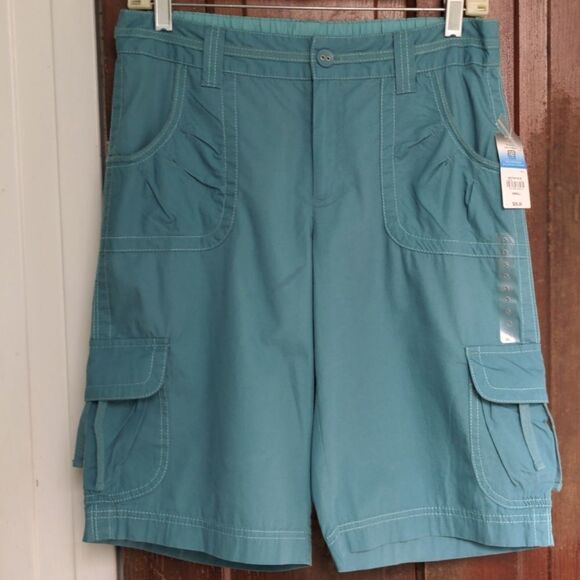 SJB Active Women's Brittany Blue Cargo Shorts Size S - Picture 1 of 12